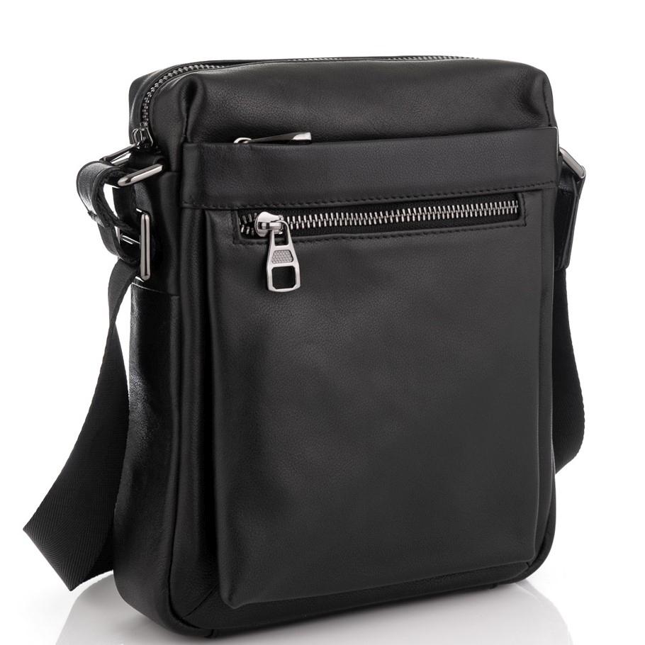 Чоловіча сумка через плече з натуральної шкіри Tiding Bag 6026A