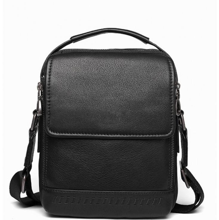 Сумка чоловіча шкіряна через плече Tiding Bag SM8-006A — фото 1
