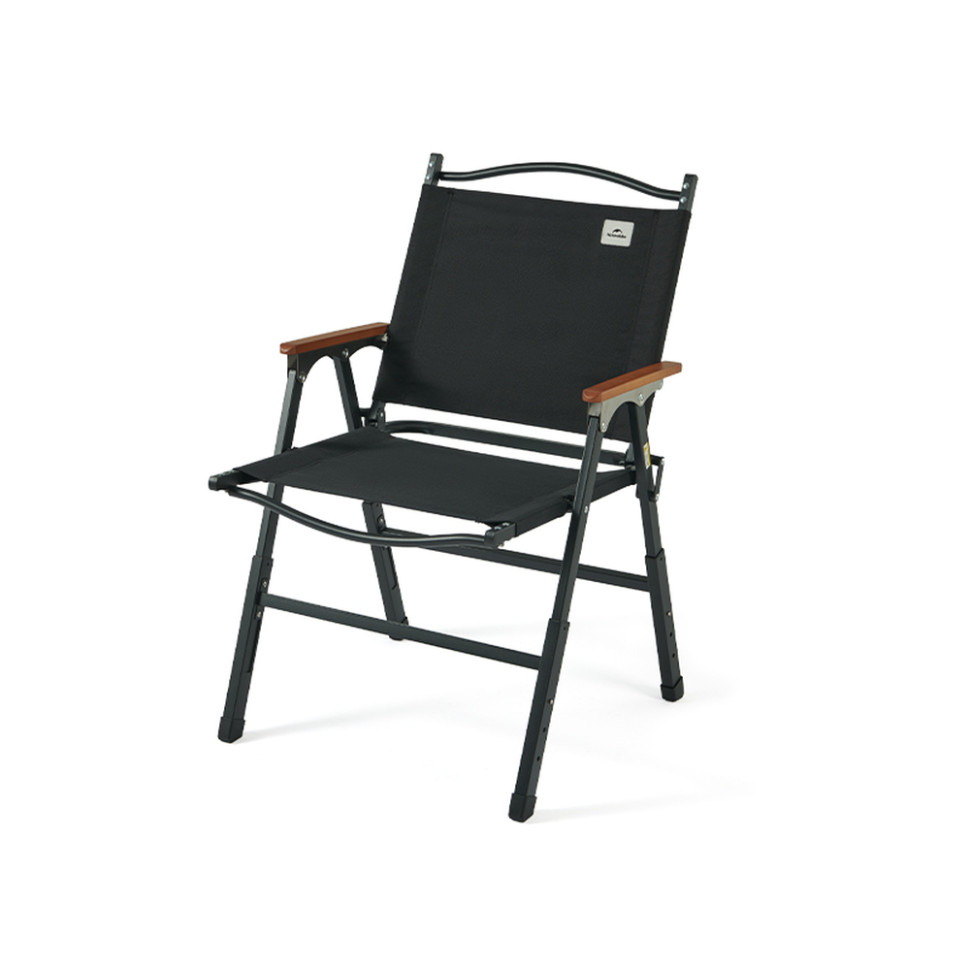 Крісло складане Naturehike CNK2550JJ010, сталь, чорний