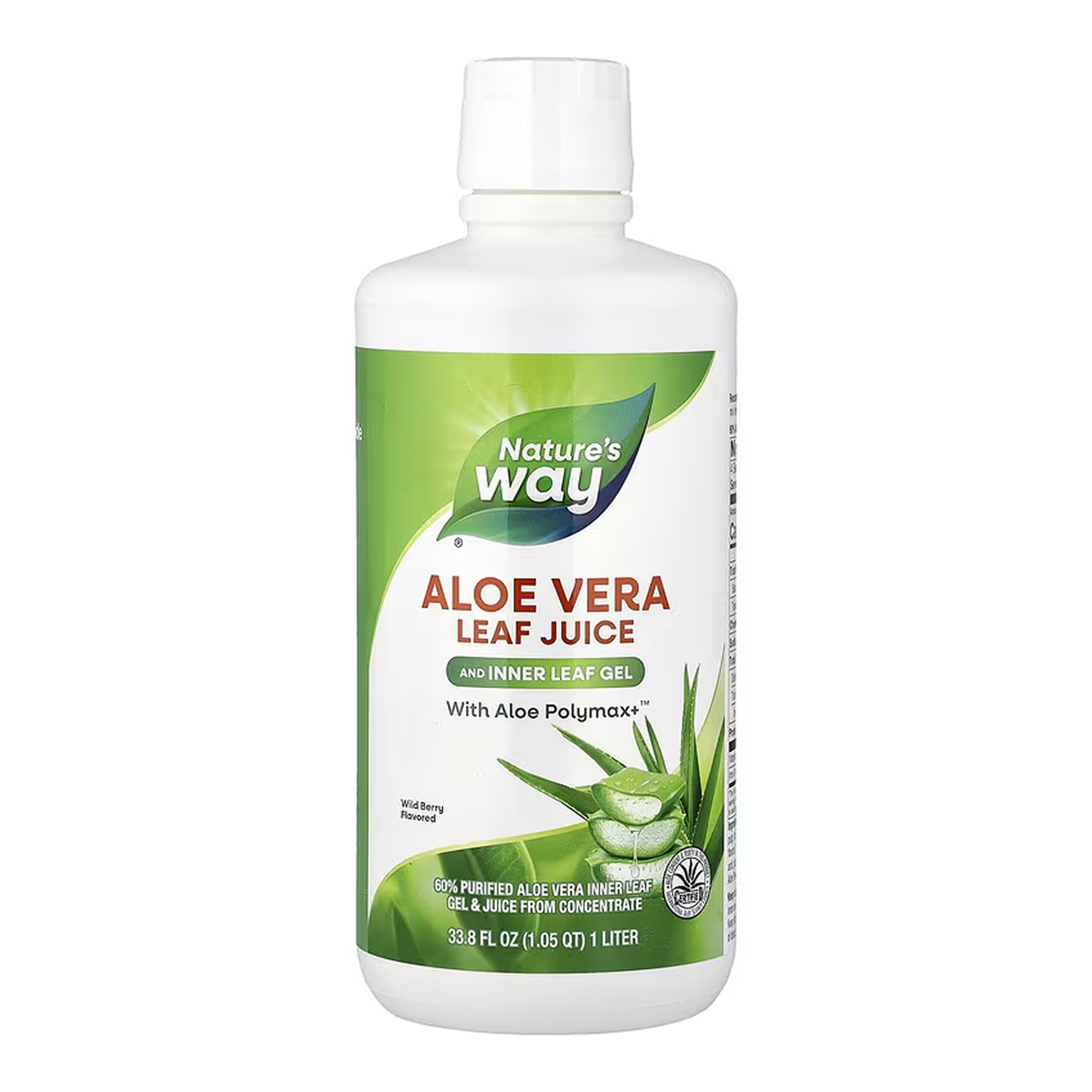 Aloe Vera Gel & Juice (Berry) - 1000 ml (Пошкоджена банка)