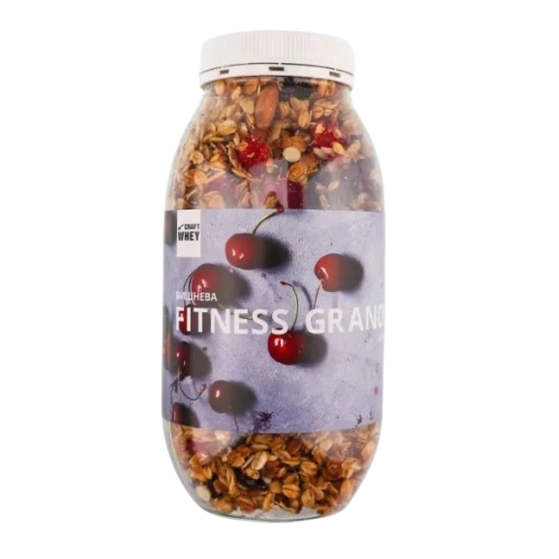 Craft Whey Fitness Granola, Cherry, 450 г