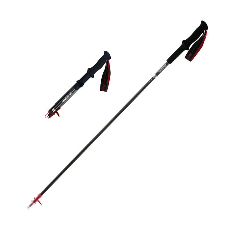 Трекінгова палиця Naturehike ST07 NH18D010-Z, 99-115 см, бордова