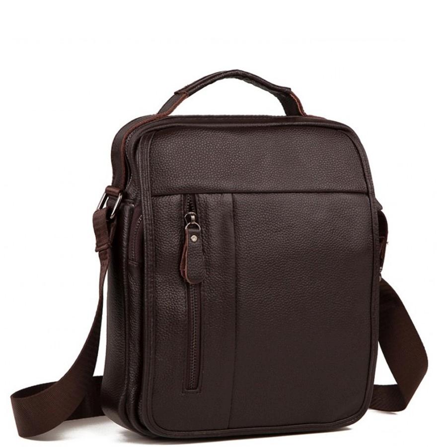 Містка сумка через плече з натуральної шкіри Tiding Bag A25-2158C — фото 1