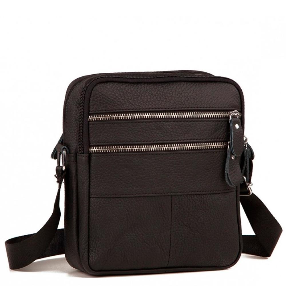 Месенджер чоловічий чорний Tiding Bag M38-3923A — фото 1