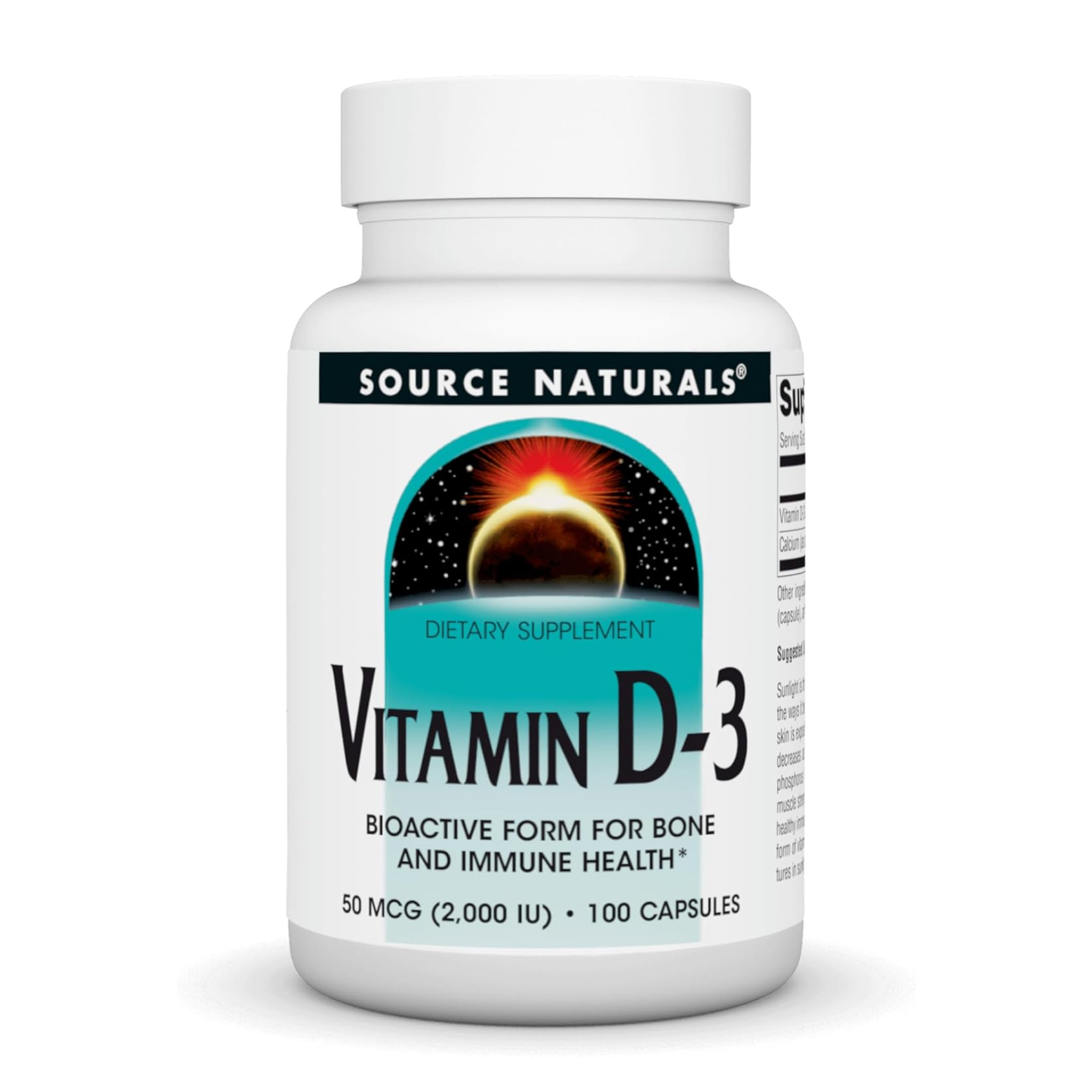 Vitamin D-3 2000 IU - 100 caps