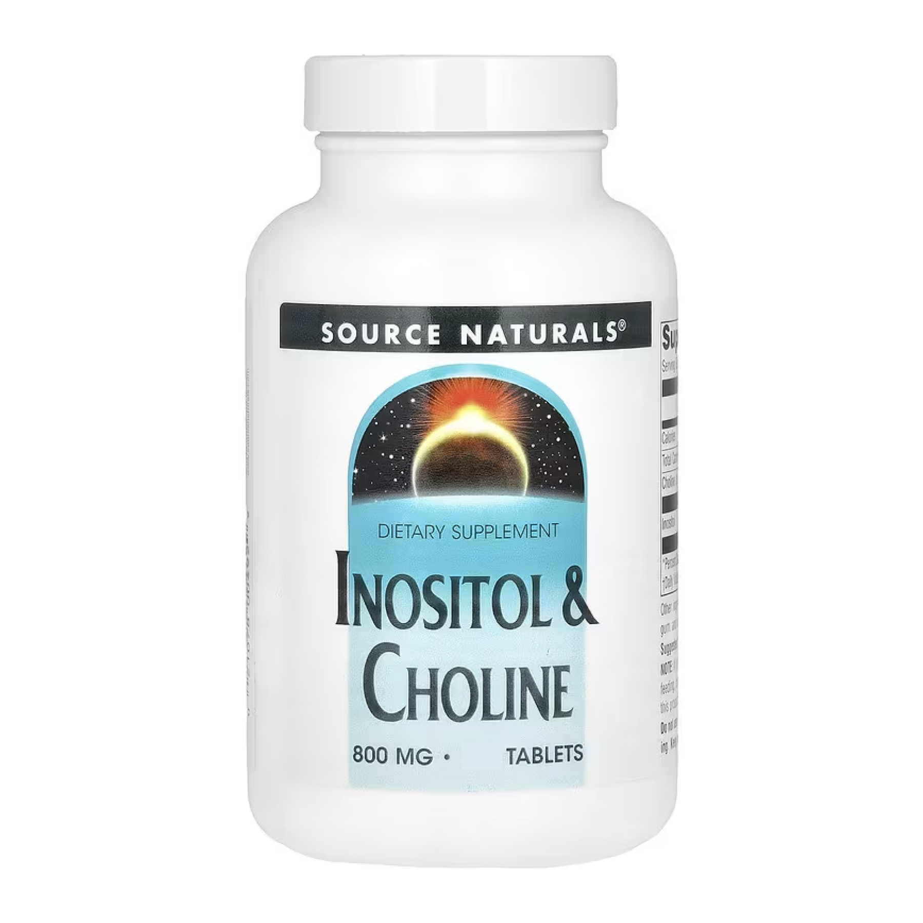 Inositol & Choline 800mg - 50 tabs — фото 1