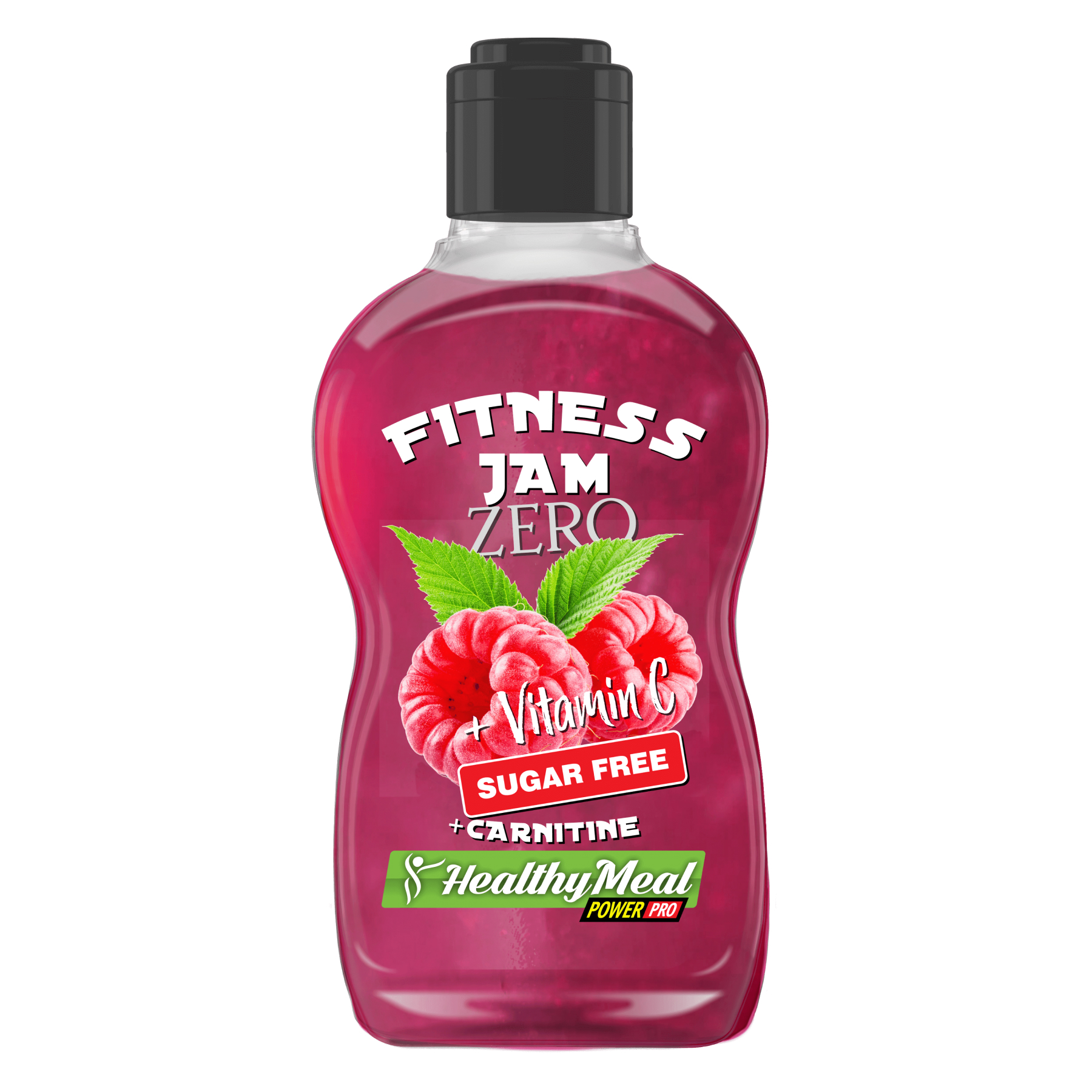 Fitnes Jam без цукру + L-карнітин, 200 г, малина