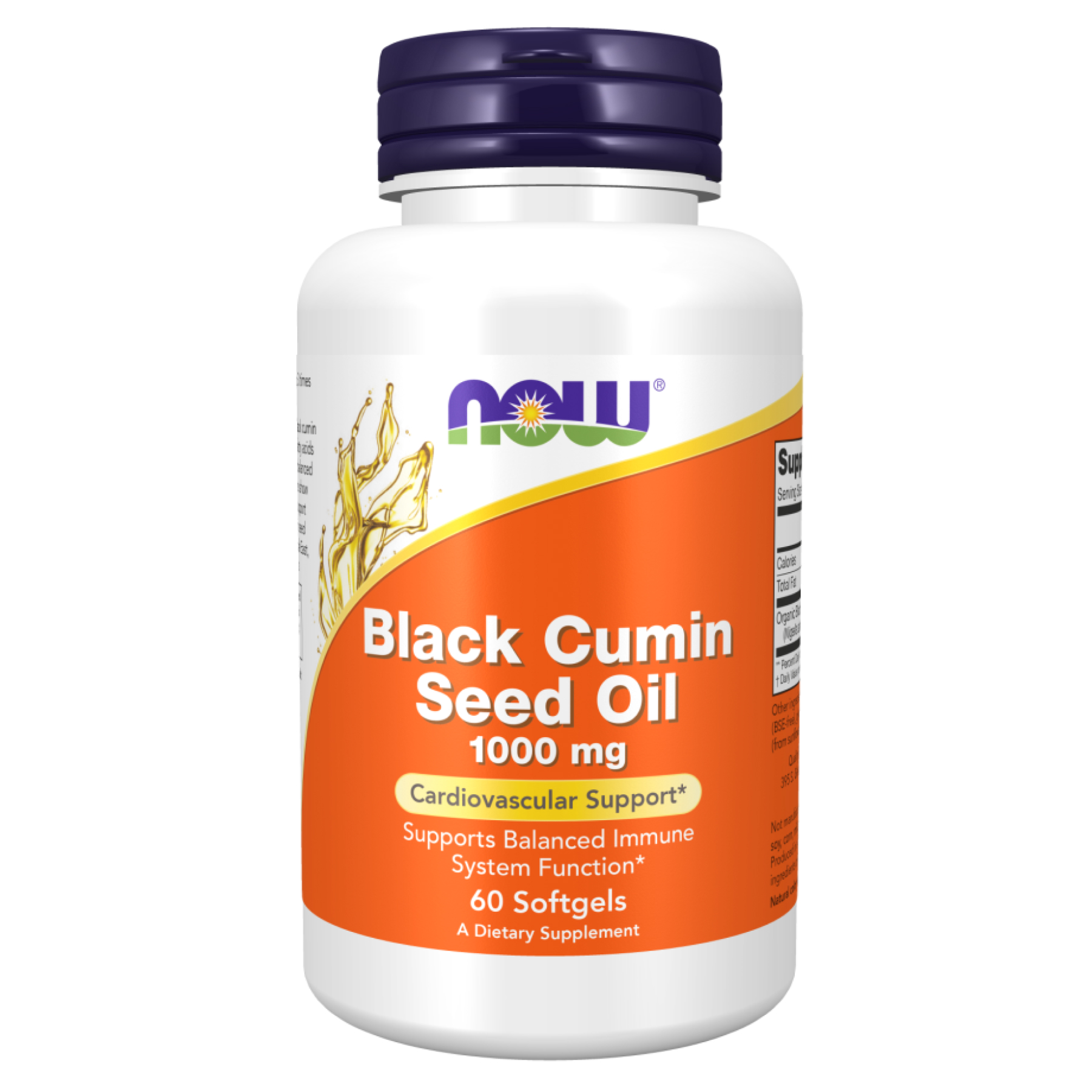 Black Cumin Seed Oil - 1,000mg - 60 sgels — фото 1