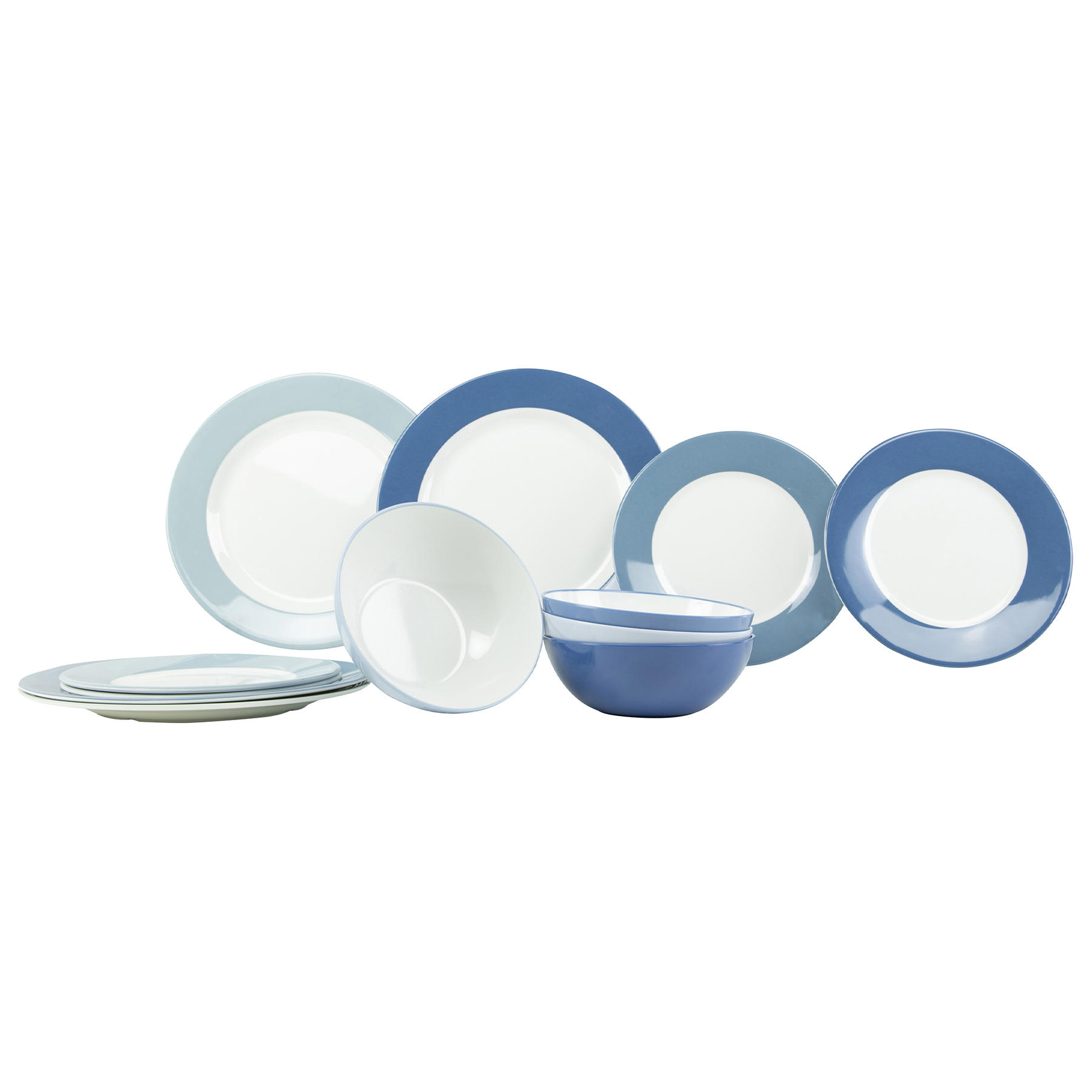Сервіз столовий Gimex Tableware Colour 12 Pieces 4 Person Sky (6910121) — фото 1