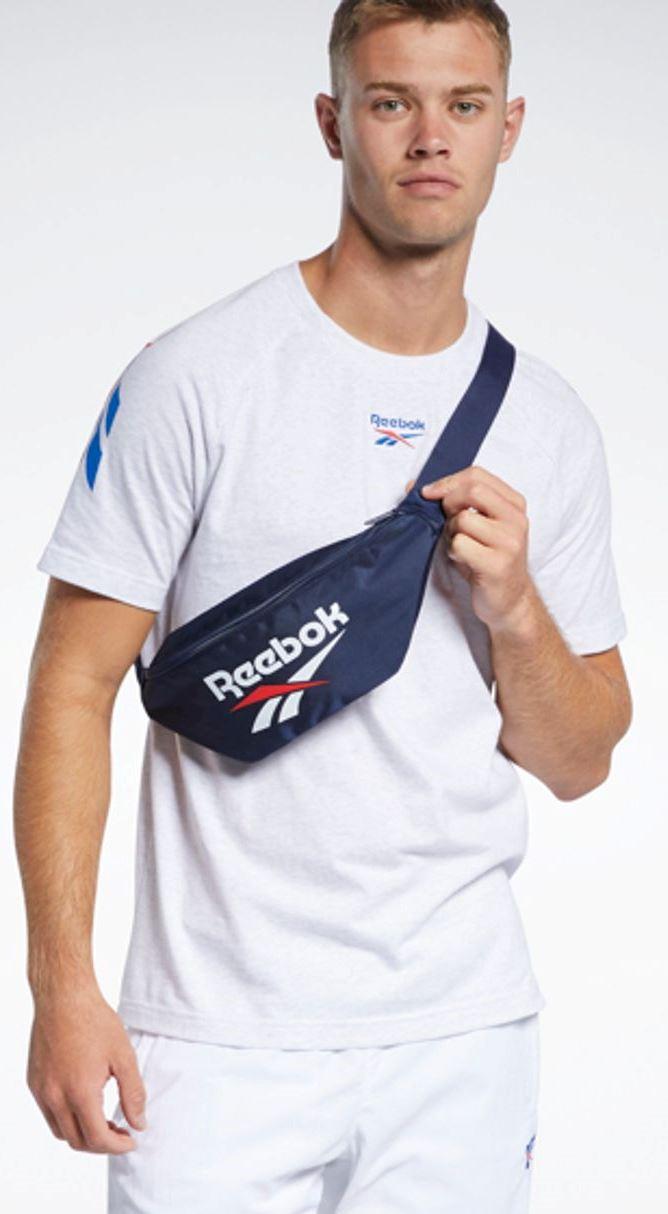 Сумка на пояс Reebok (оригінал) бананка через плече Reebok синя