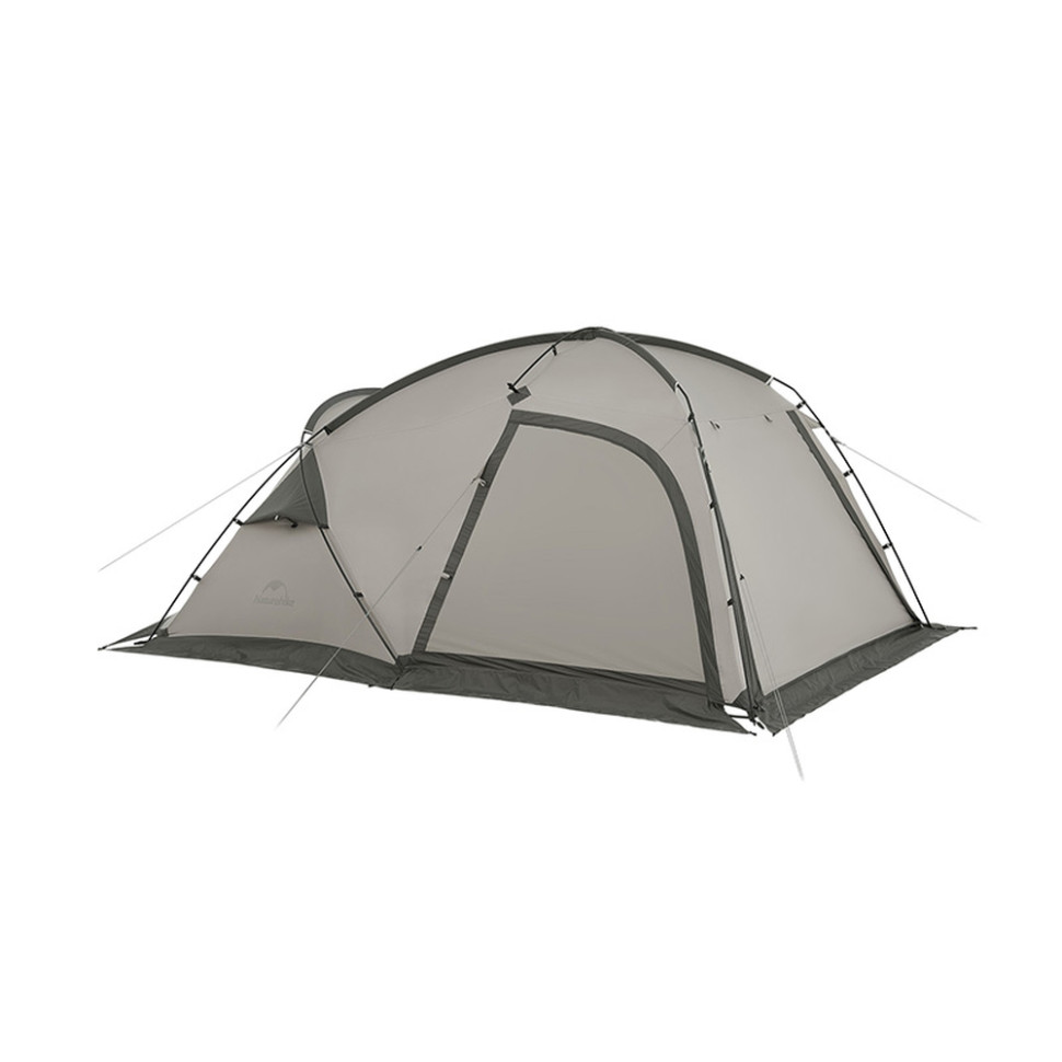 Намет двомісний з великим тамбуром та навісом Naturehike Shandi CNK2300ZP017, сірий