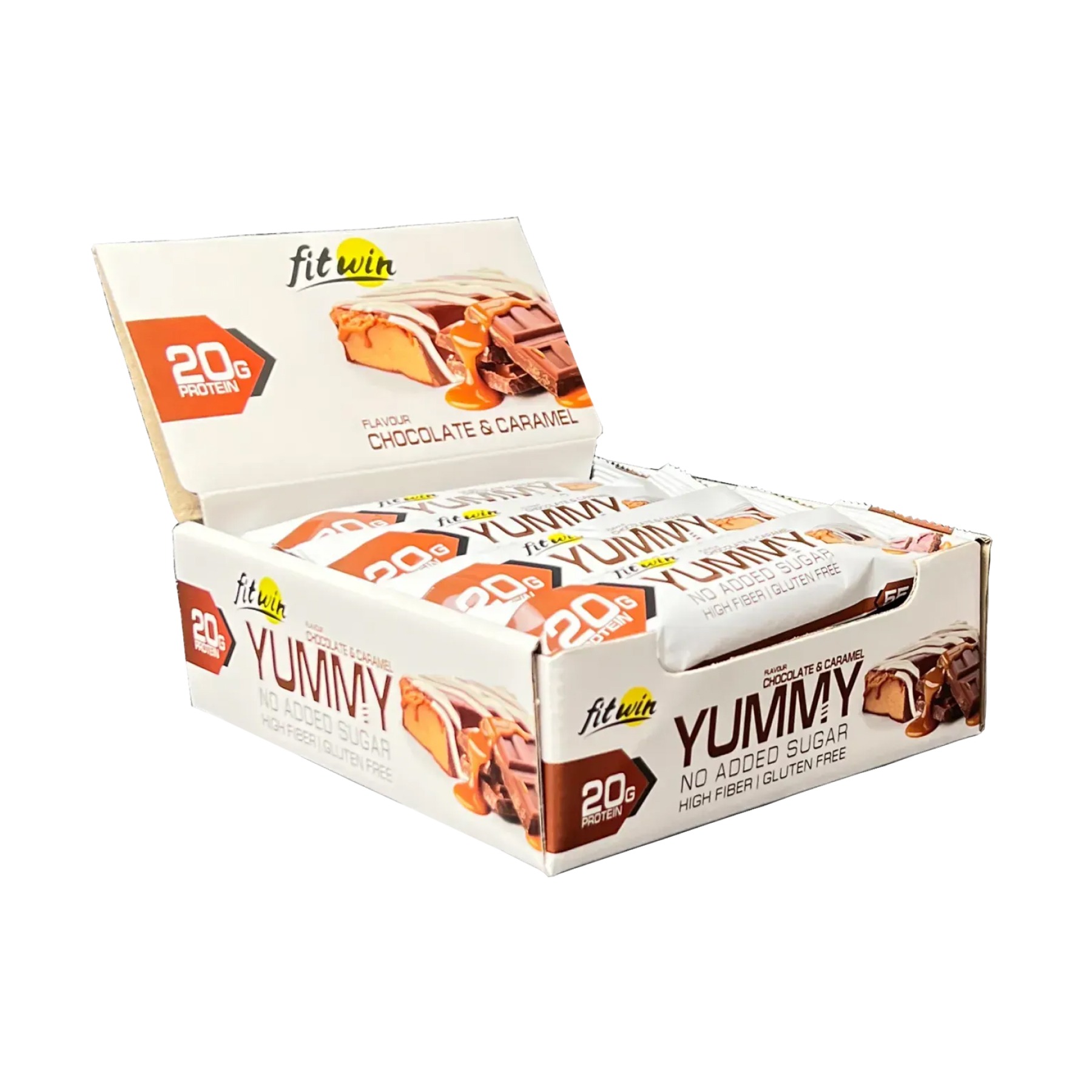 Yummy, 12x55 г, шоколад і карамель