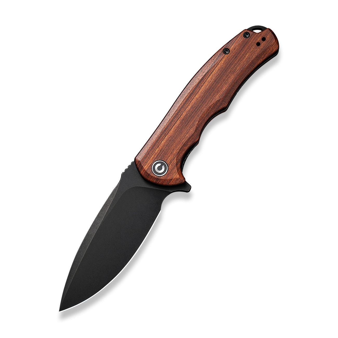 Ніж складаний туристичний Civivi Praxis, (9.5 см) 9Cr18MoV / Cuibourtia Wood