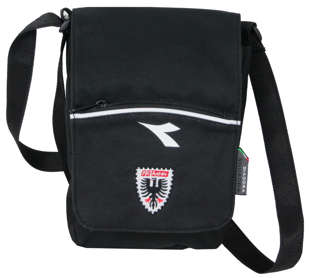 Чоловіча сумка на плече Diadora Tracolla Longstr FC чорна