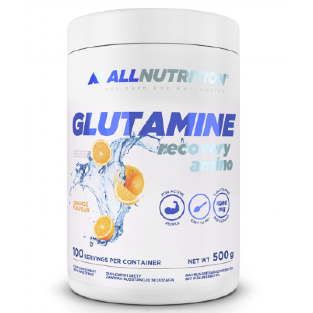 Глутамін Recovery Amino, 500 г, Лимон