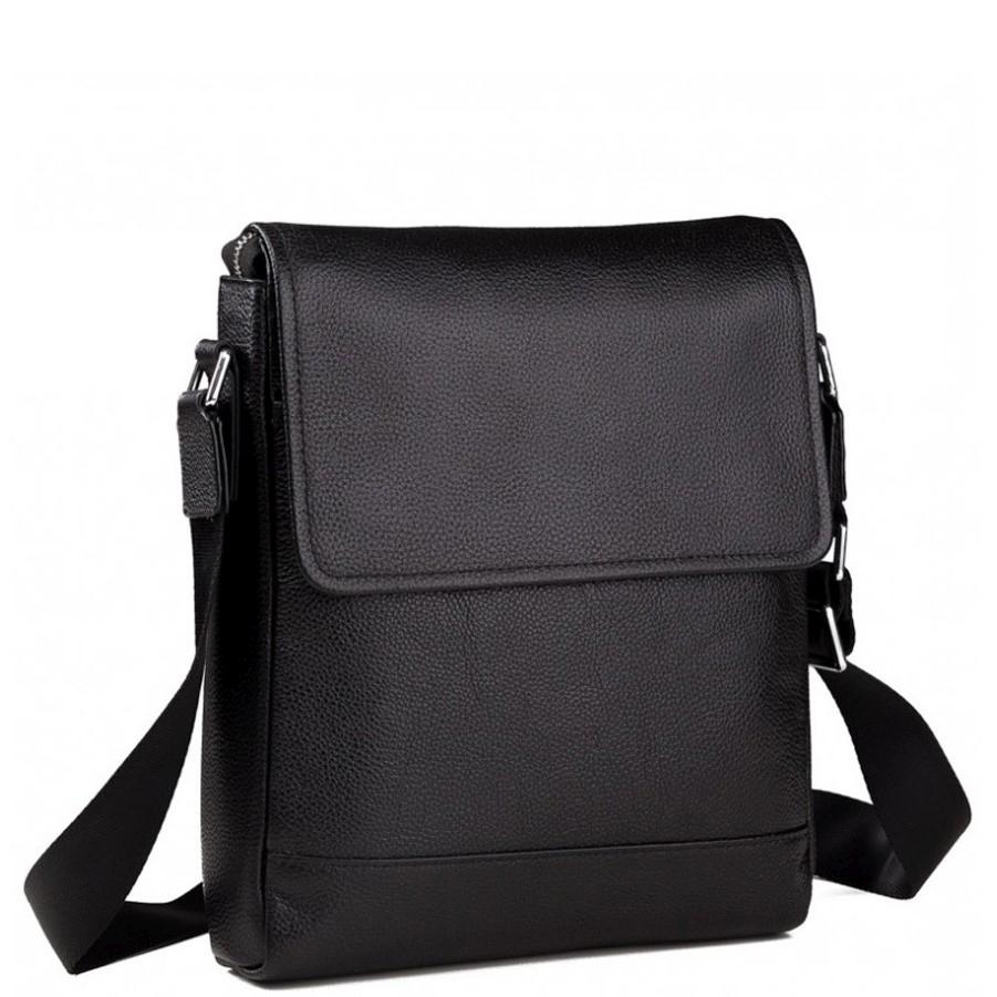 Сумка чоловіча шкіряна через плече флотар Tiding Bag M5831-1A — фото 1