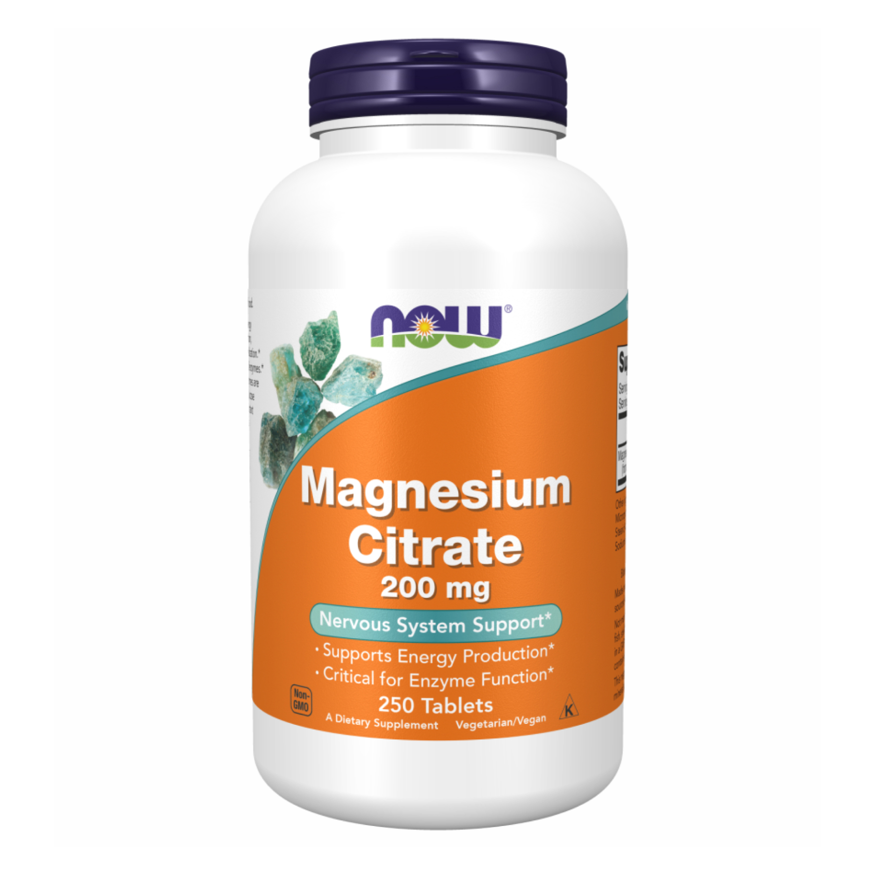 Magnesium Citrate 200mg - 250 tabs — фото 1