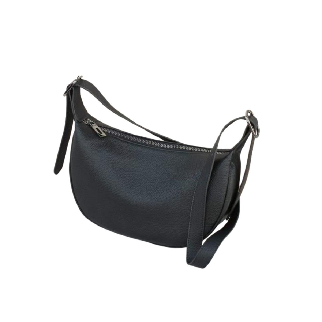 Жіноча чорна маленька чорна сумка Olivia Leather B24-W-6599A — фото 1