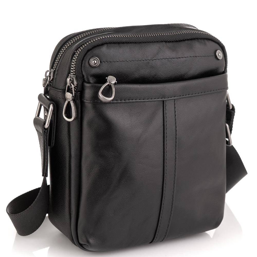 Сумка-месенджер чоловіча шкіряна Tiding Bag 8915A