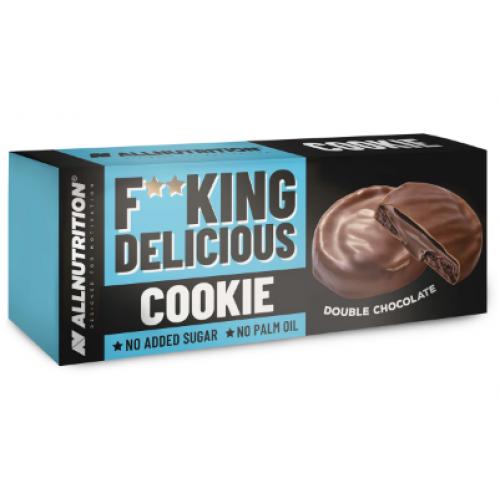 Fitking Delicious cookie, 128 г, Подвійний шоколад
