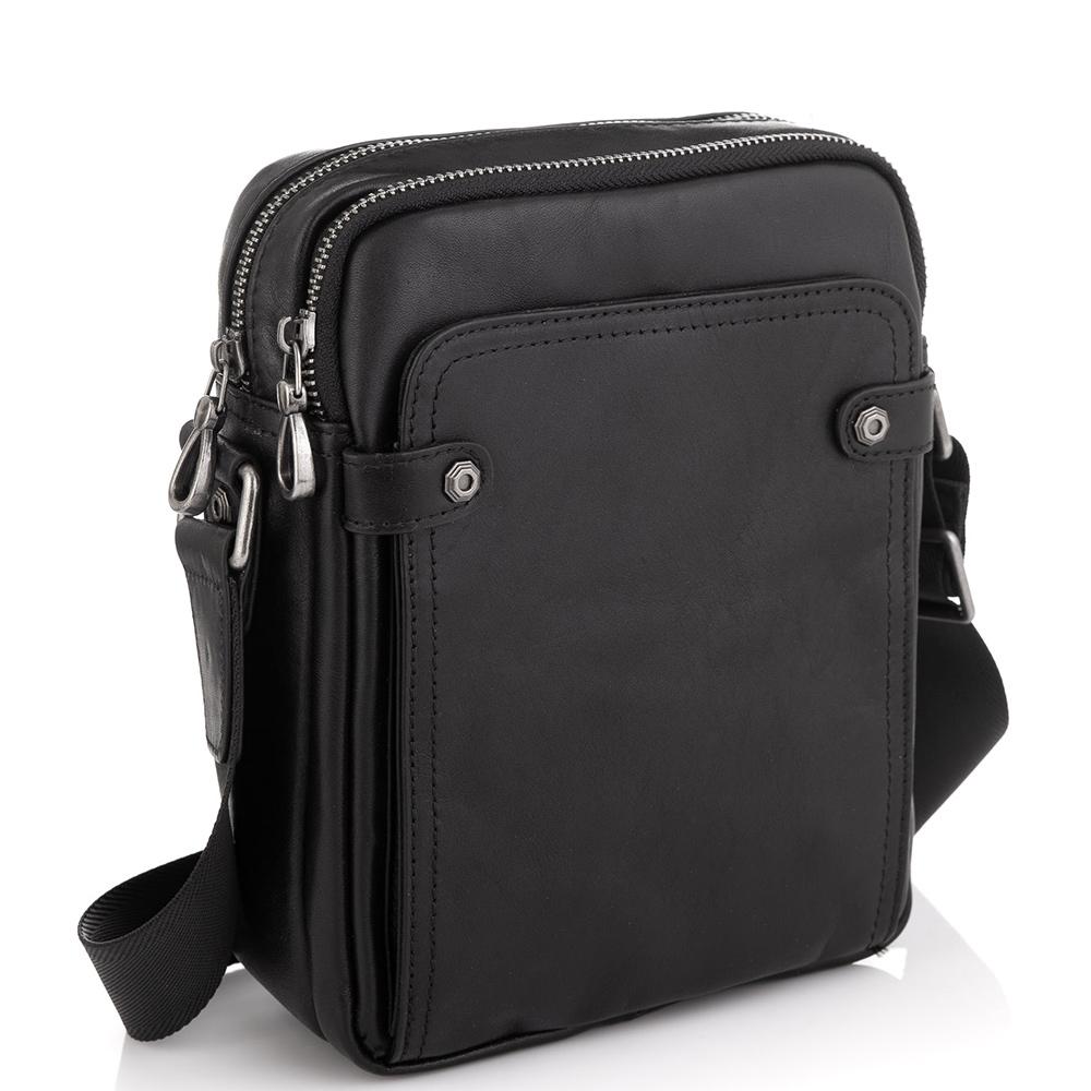 Сумка через плече чоловіча шкіряна Tiding Bag 8913A