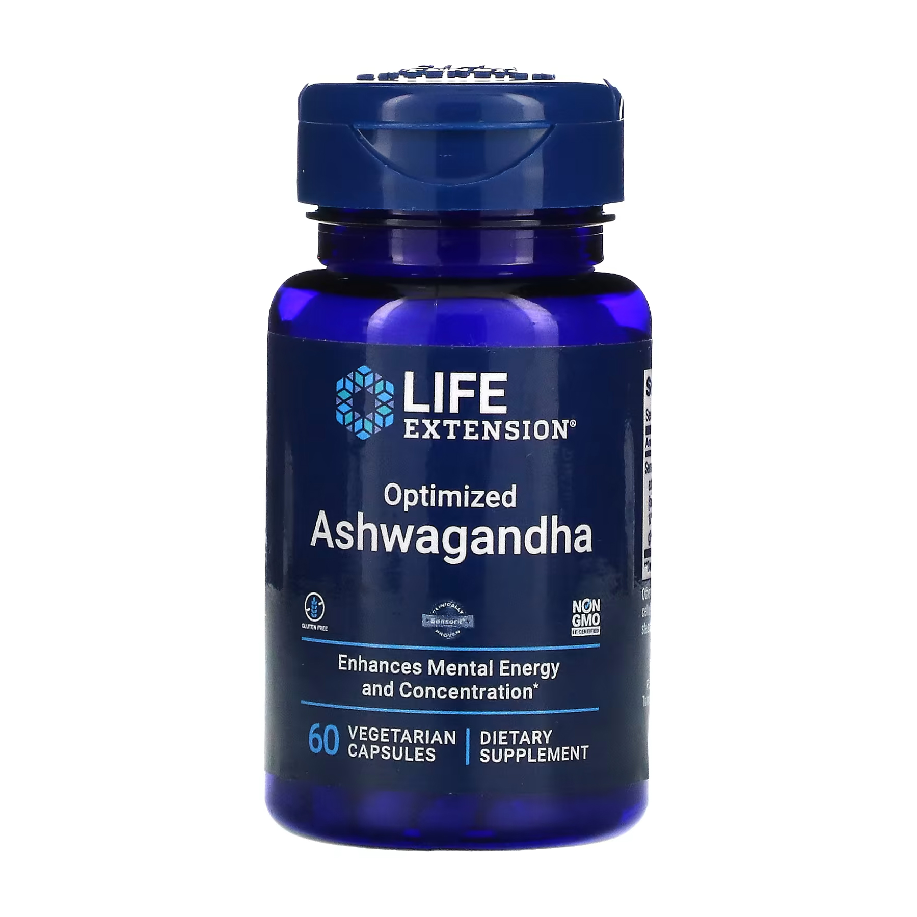 Optimized Ashwagandha - 60 vcaps (Пошкоджена банка)
