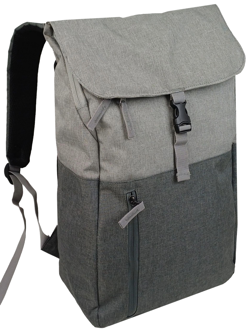 Легкий міський рюкзак 18L Live in style Nachhaltiger Rucksack сірий