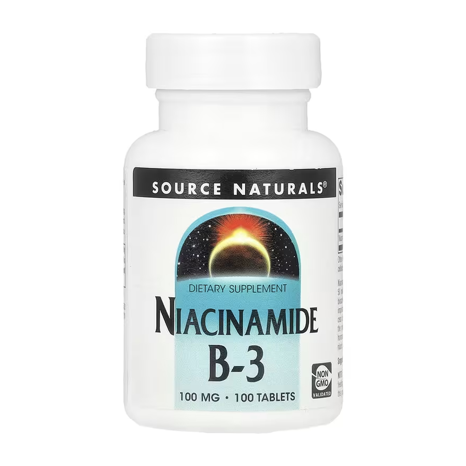 Niacinamide B-3 100 mg - 100 tabs — фото 1