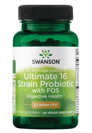 Ultimate 16 Strain Probiotic, 60 вег. капсул