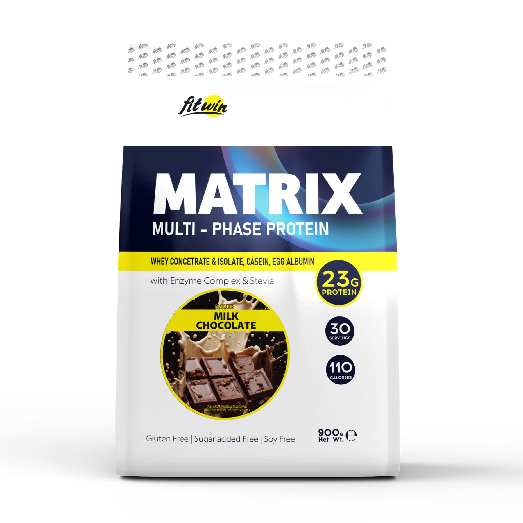 FitWin Matrix, протеїн Milk Chocolate, 900 г