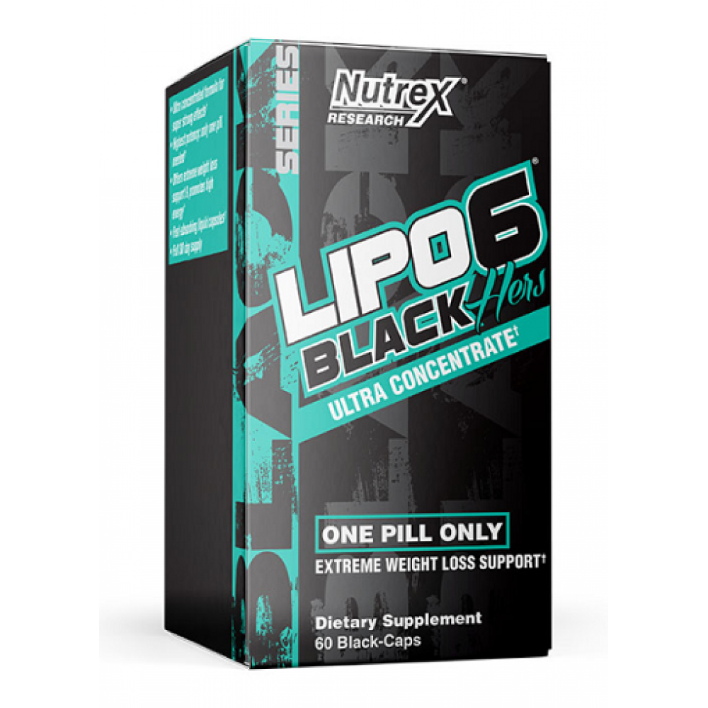 Lipo 6 Black Hers UC, 60 капсул