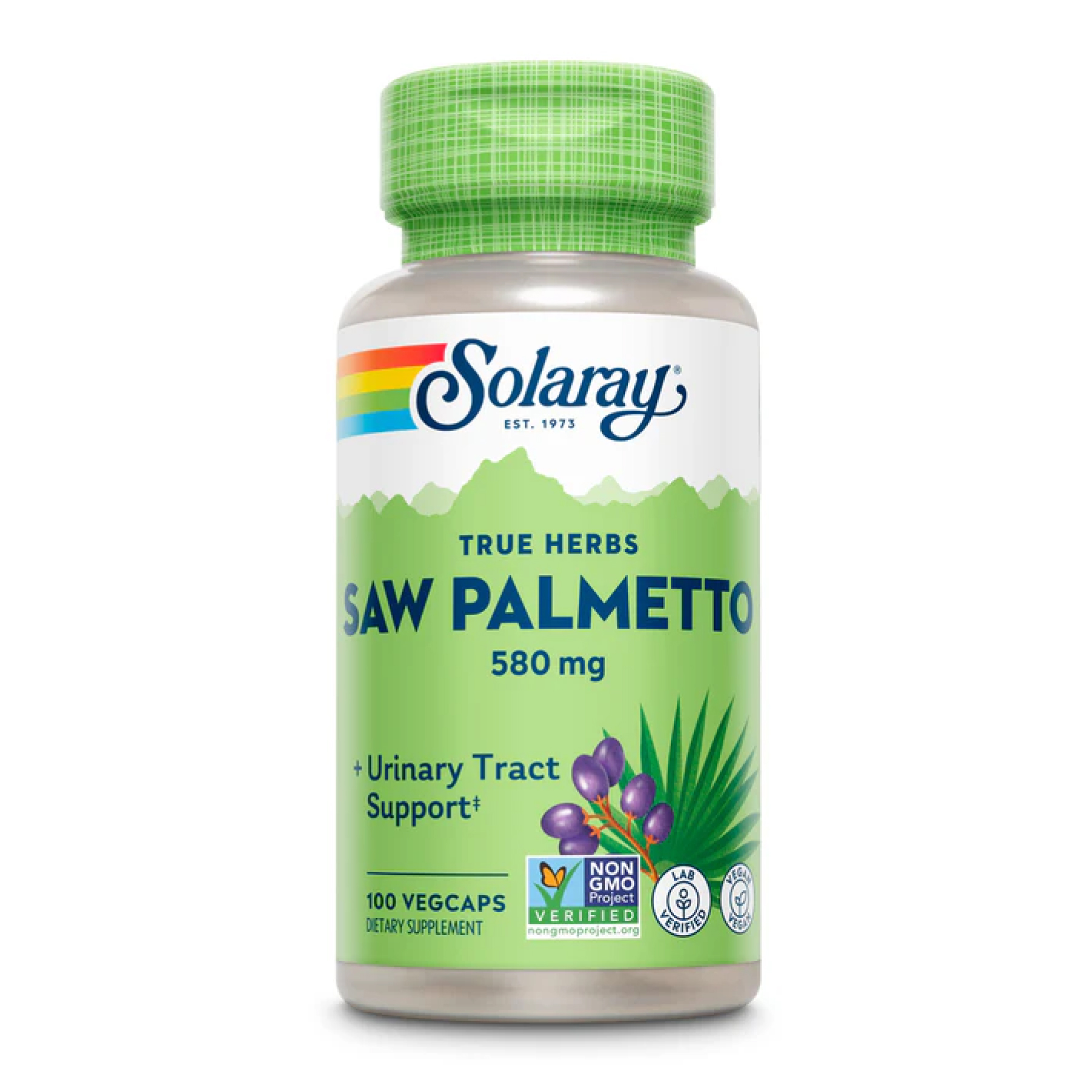 Saw Palmetto Berry 580mg - 100 vcaps — фото 1