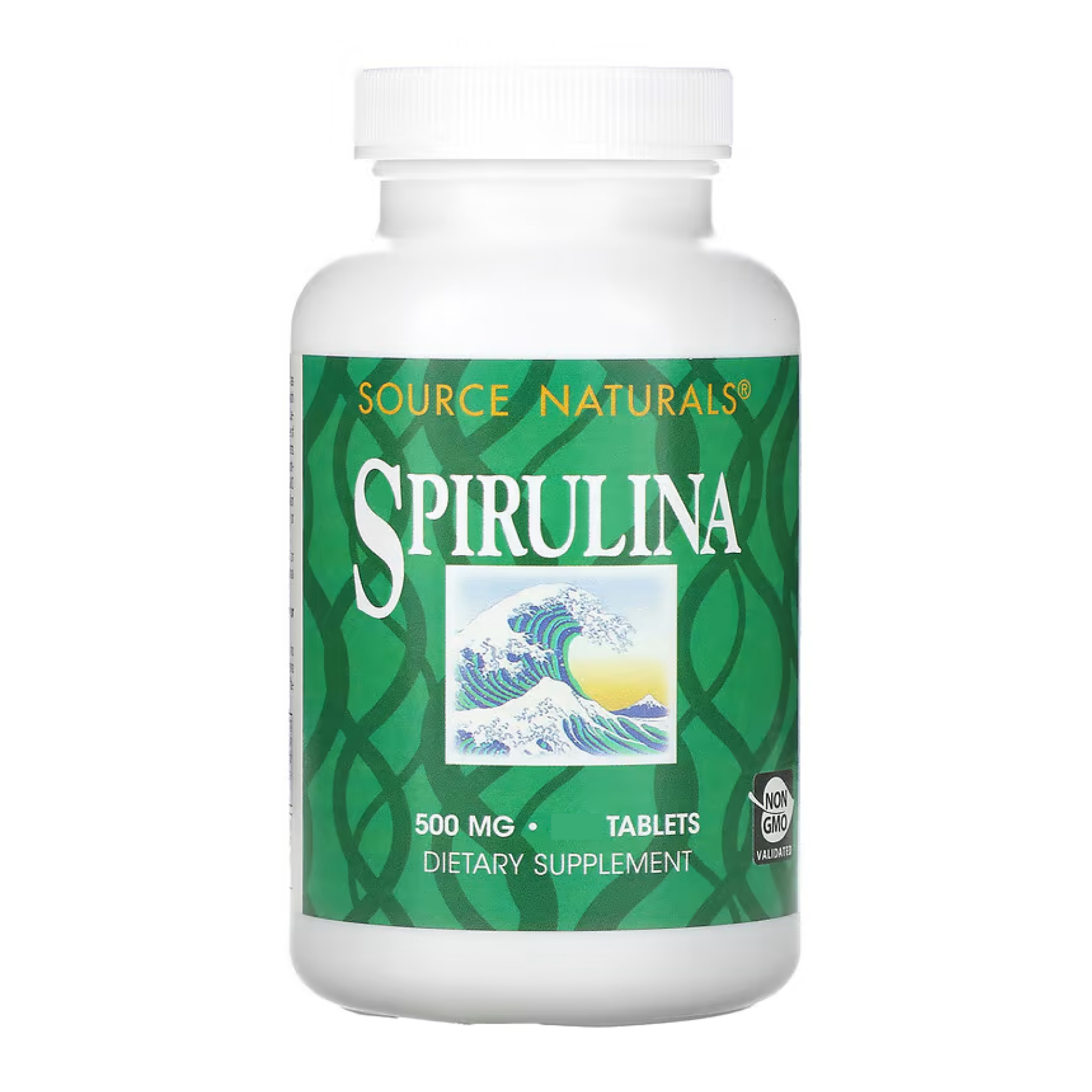 Spirulina 500mg - 100 tabs — фото 1