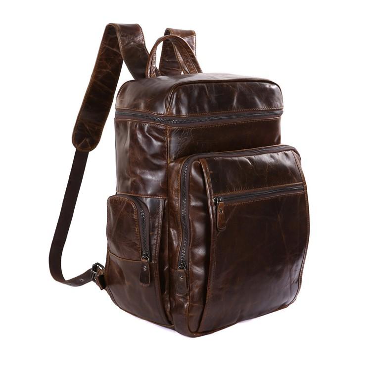 Рюкзак шкіряний TIDING BAG 7202C