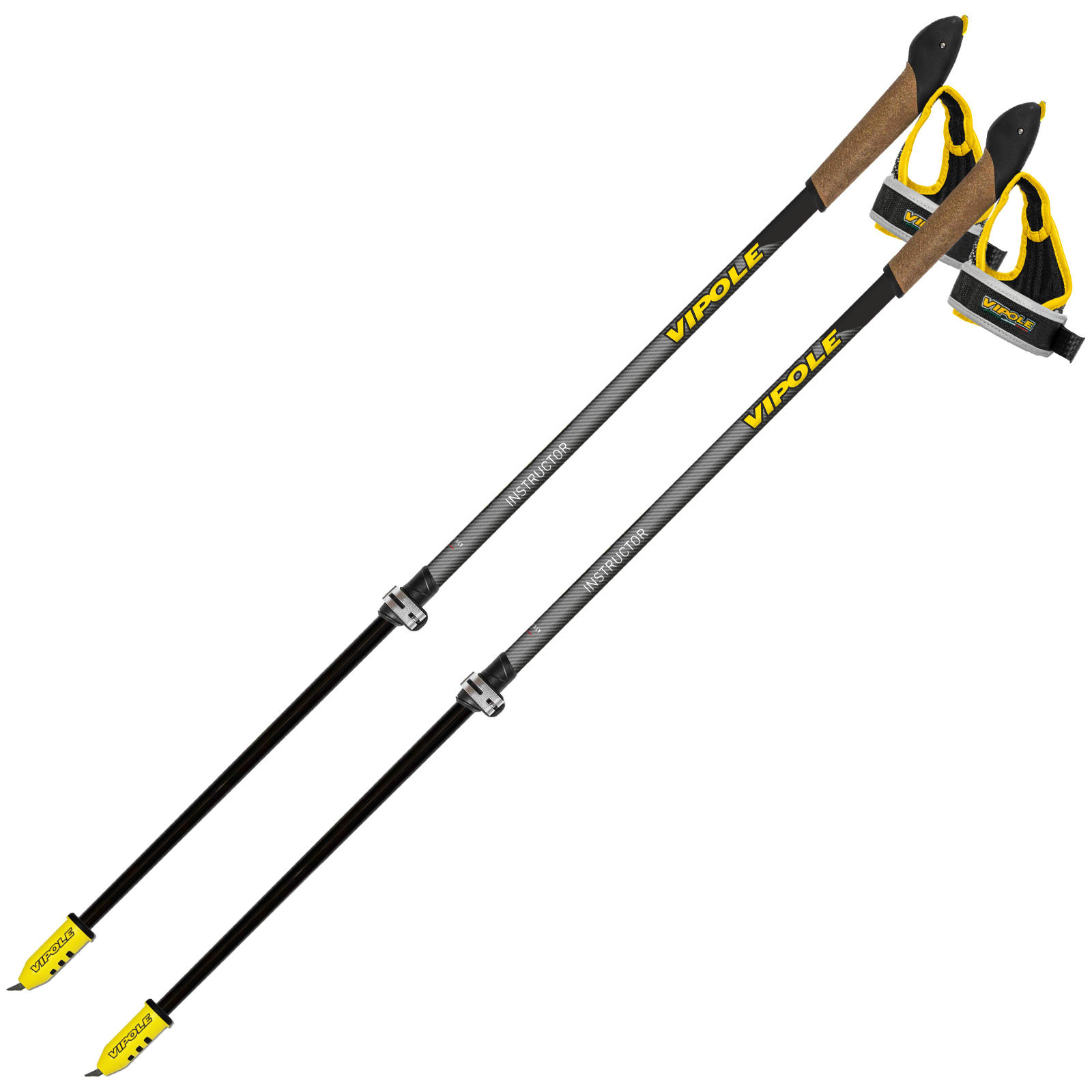Палиці для скандинавської ходьби Vipole Instructor Vario QL Silent DLX (S25 24) — фото 1