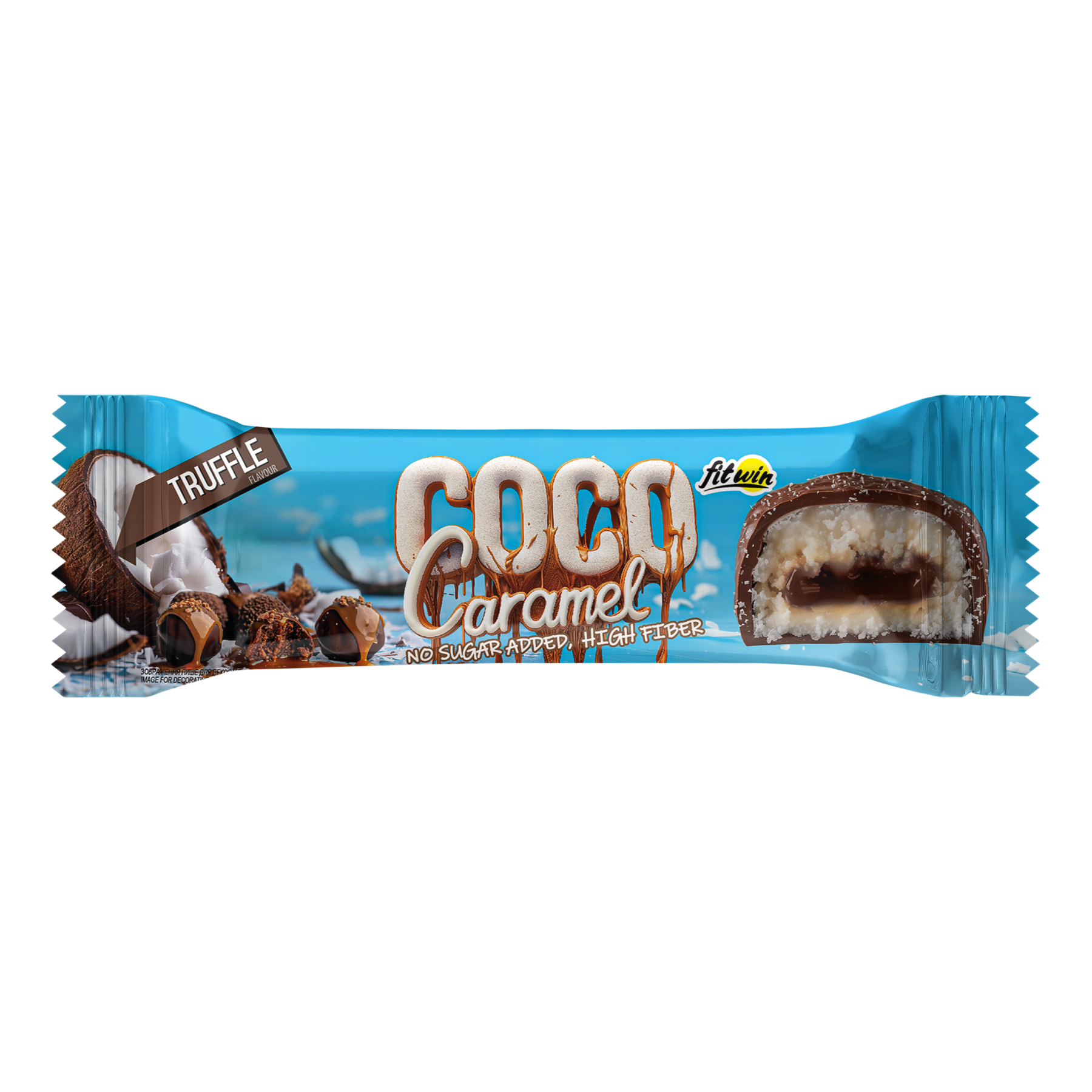 FitWin Coco Caramel, трюфелі, 20×40 г