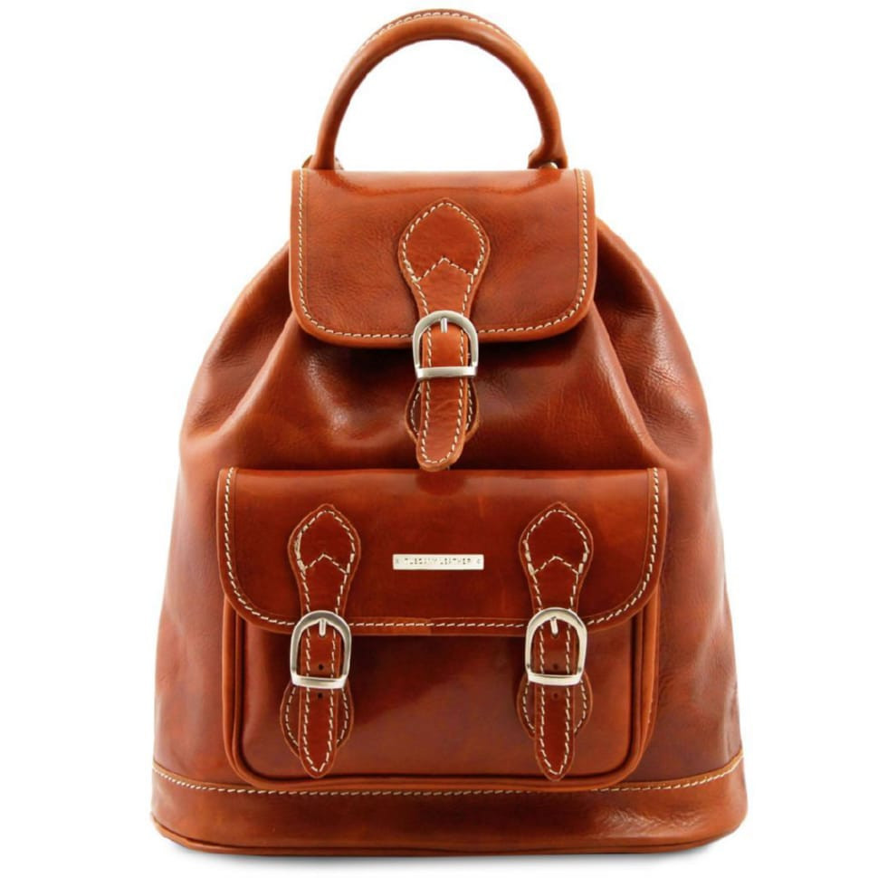 Шкіряний рюкзак Tuscany Leather Singapore TL9039 (Мед)