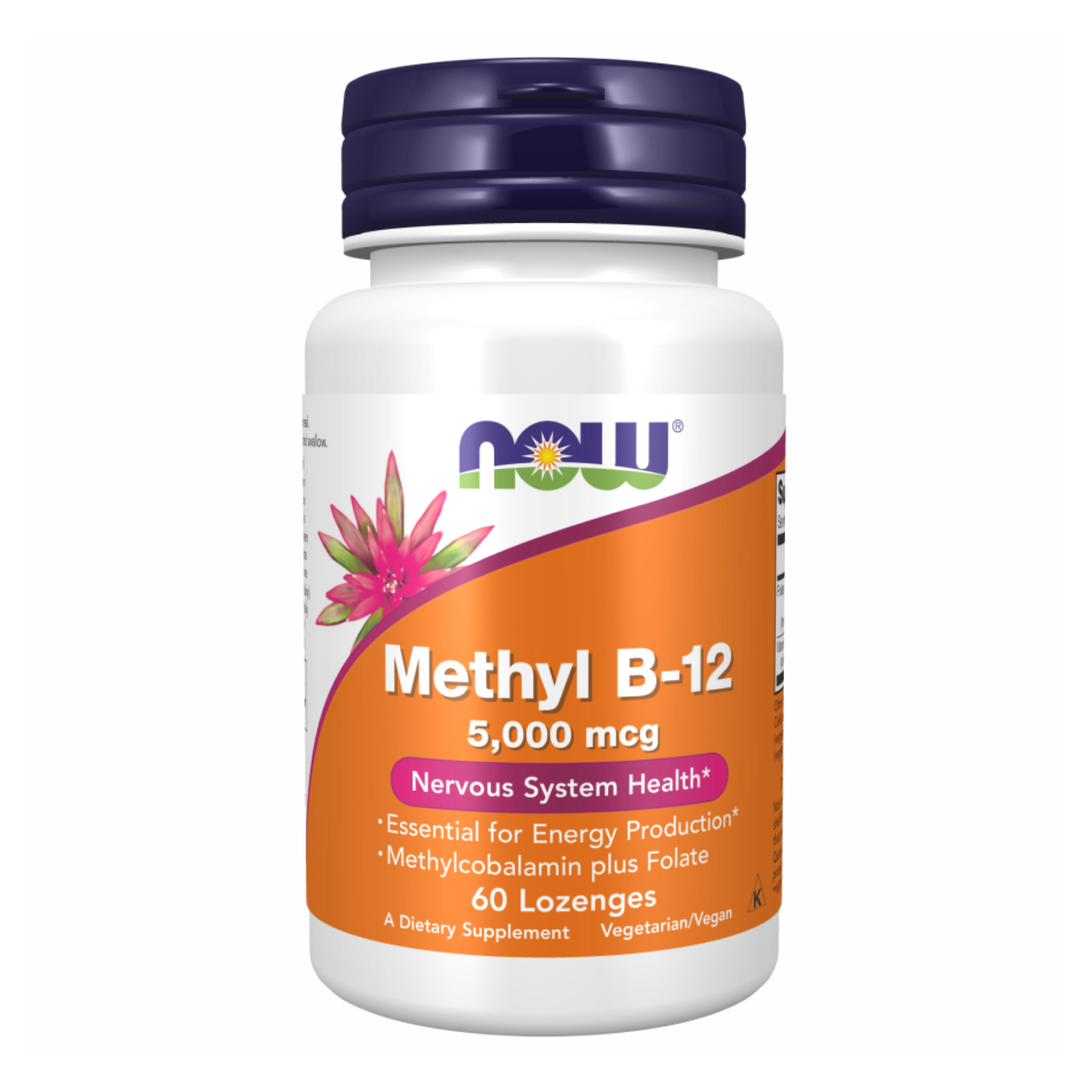 Methyl B-12 5000mcg - 60 lozenges — фото 1