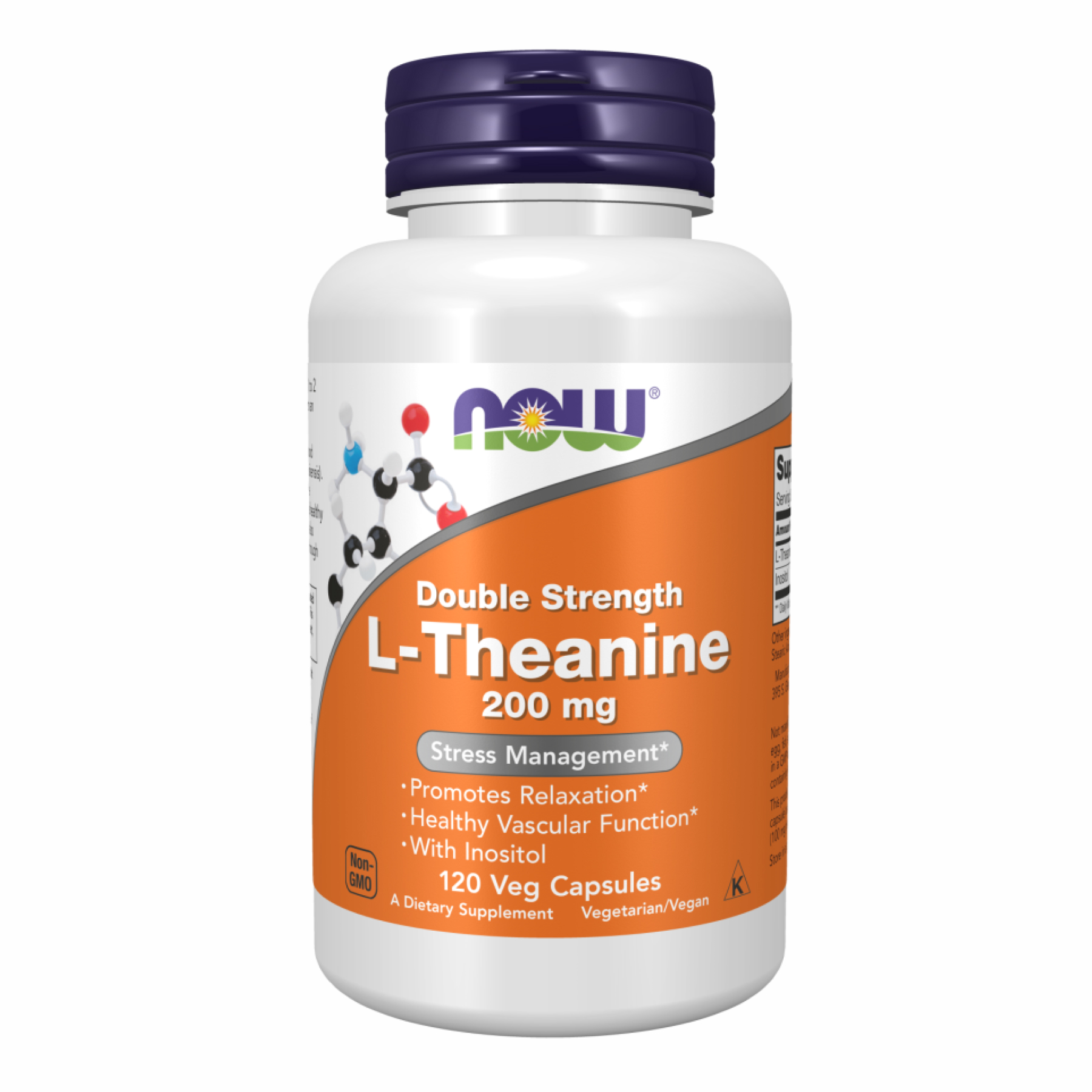 L-Theanine 200mg - 120 vcaps — фото 1