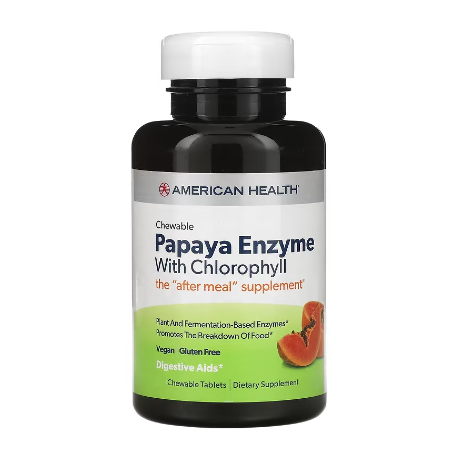 Papaya Enzyme with Chlorophyll Chewable - 100 chewables — фото 1