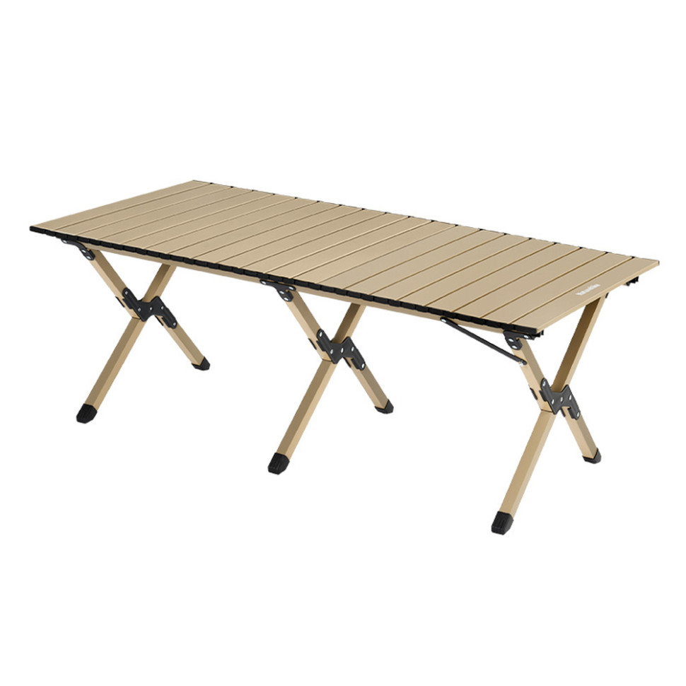 Складаний стіл Naturehike Star Jane T01 CNK2550JJ018, 119х60 см, вуглецева сталь, бежевий