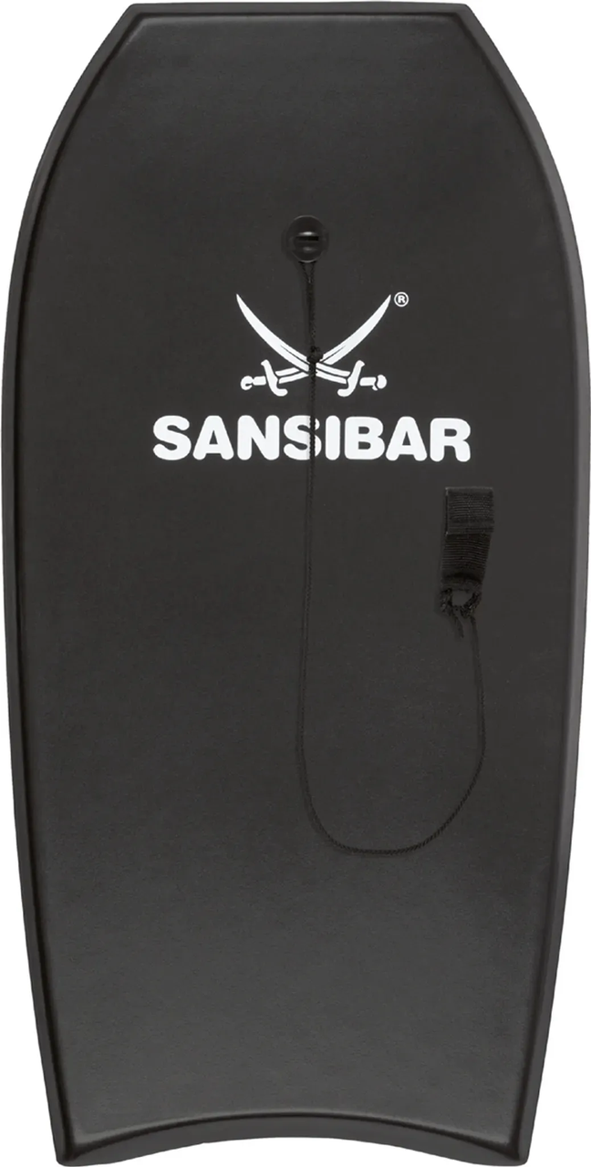 Бодіборд, дошка для плавання Sansibar 100x49x5 см чорна (до 85 кг.)