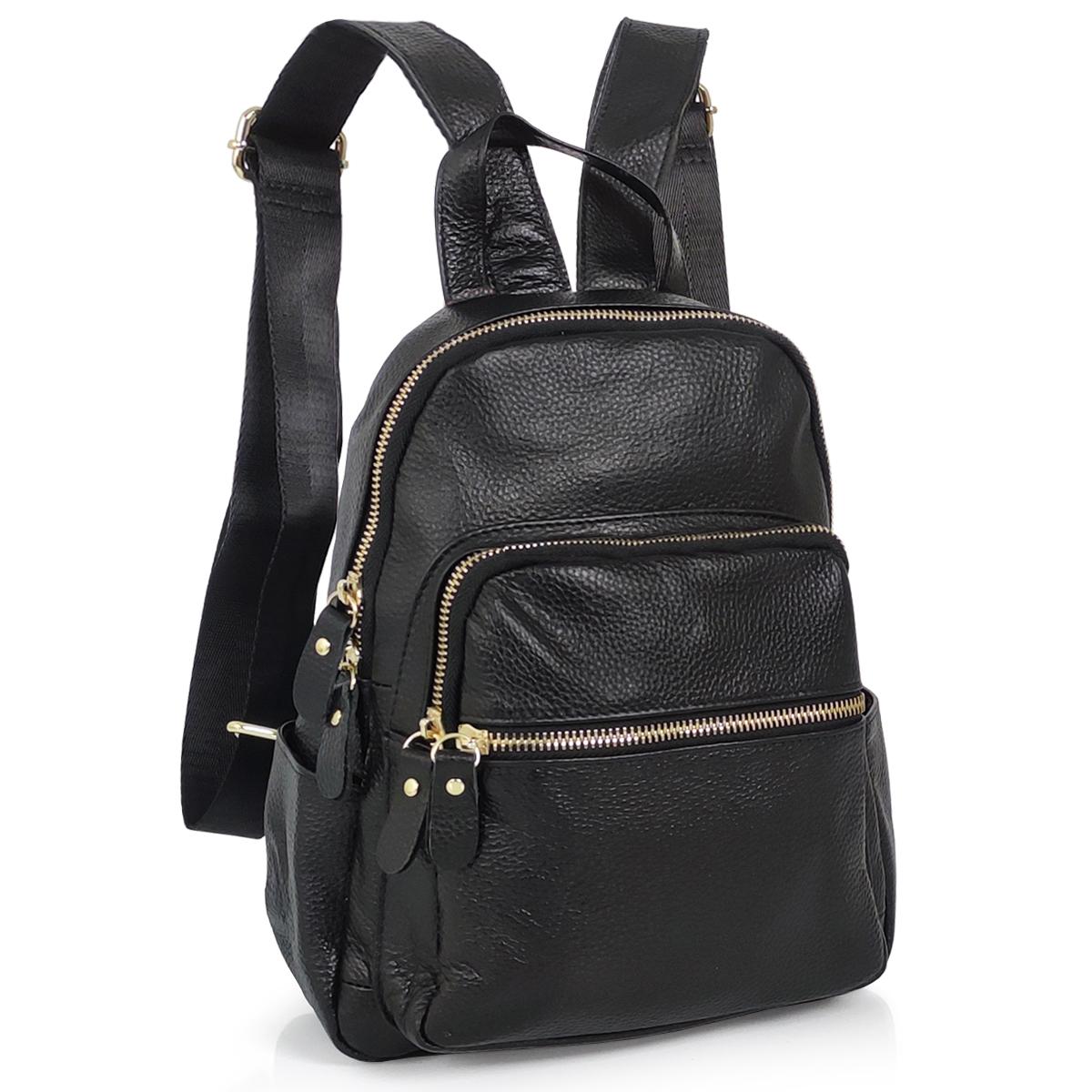 Жіночий малий шкіряний міської рюкзак Olivia Leather F-FL-NM20-172A