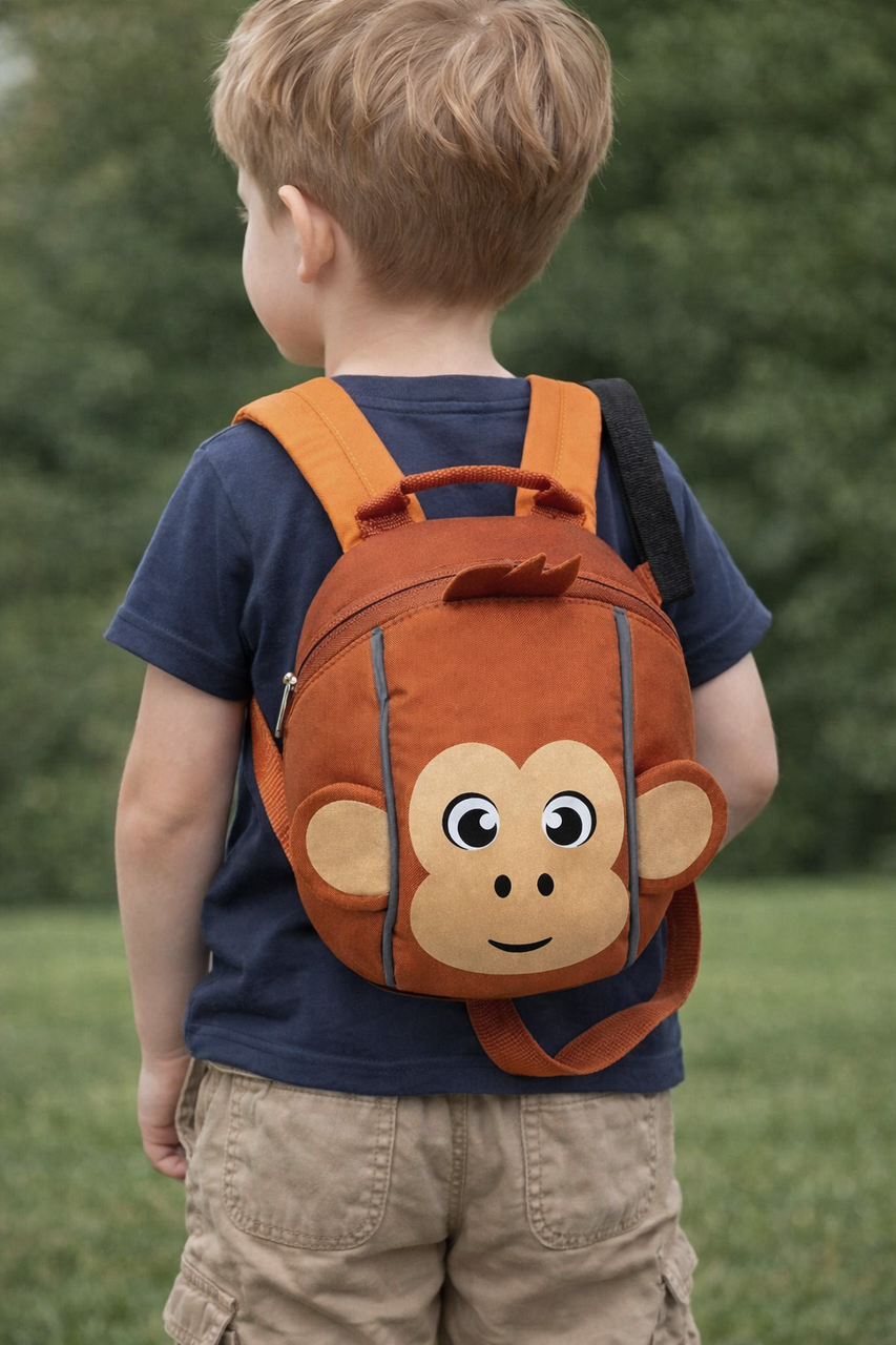 Малий дитячий рюкзак Riciclo Kleinkinder Rucksack мавпочка