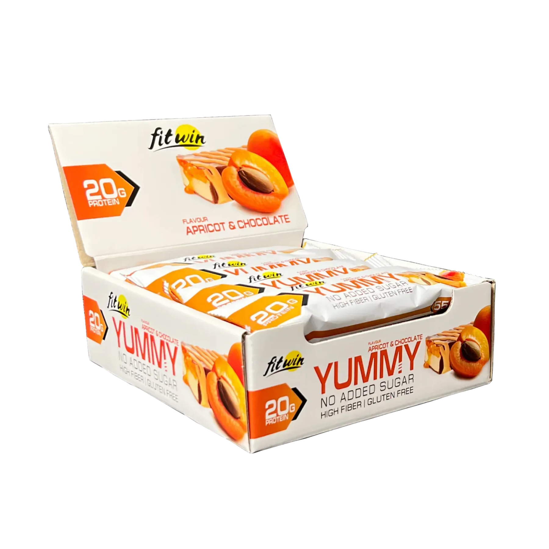 YummY - 12x55g Apricot Chocolate (До 09.26)