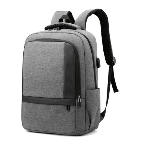 Сірий рюкзак для ноутбука Tiding Bag BPT01-CV-0122G