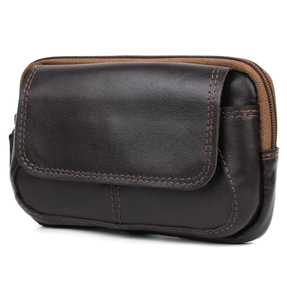 Поясний чохол TARWA GC-1366-3md для смартфона, зі шкіри Наппа