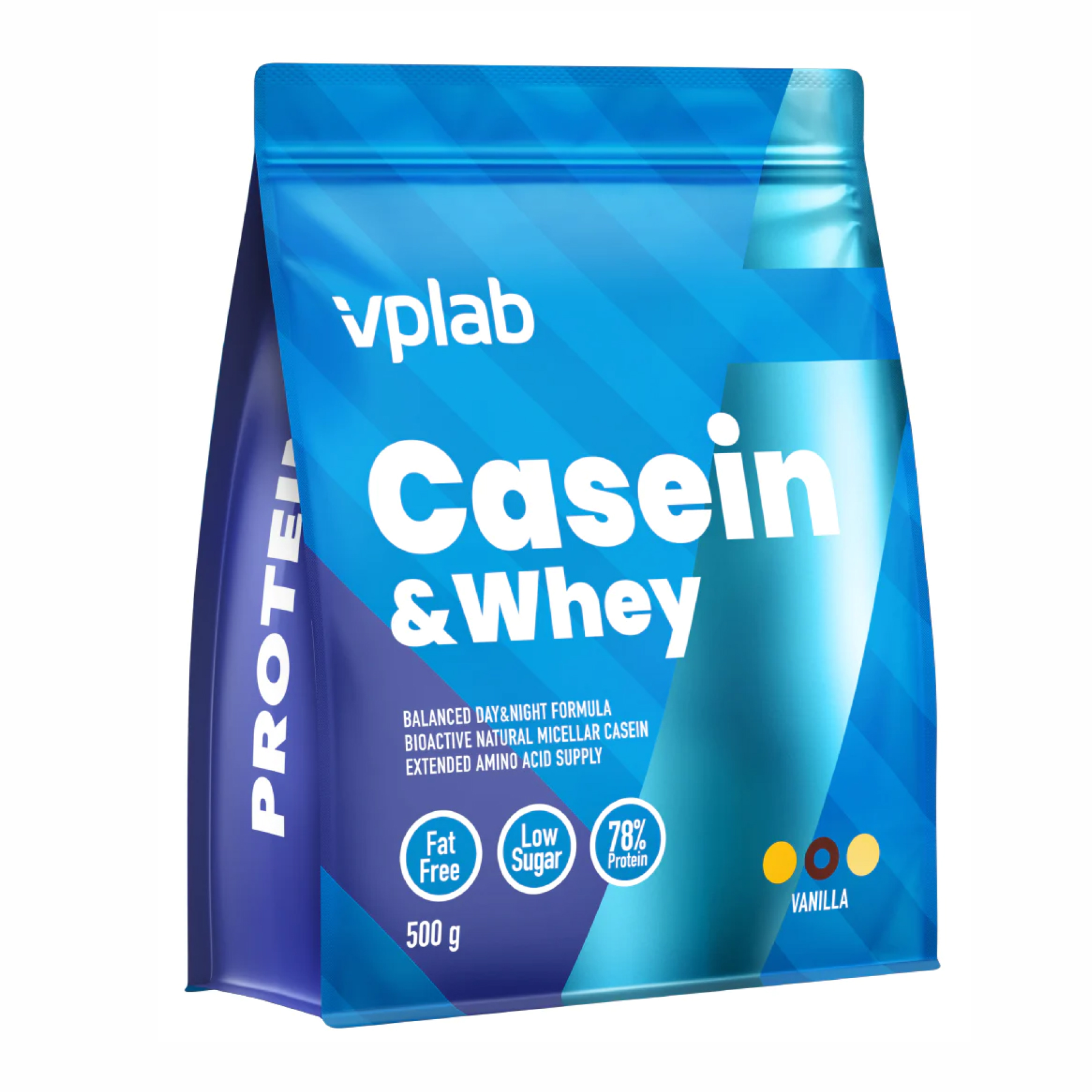 Casein & Whey - 500g Vanilla (Пошкоджена упаковка)