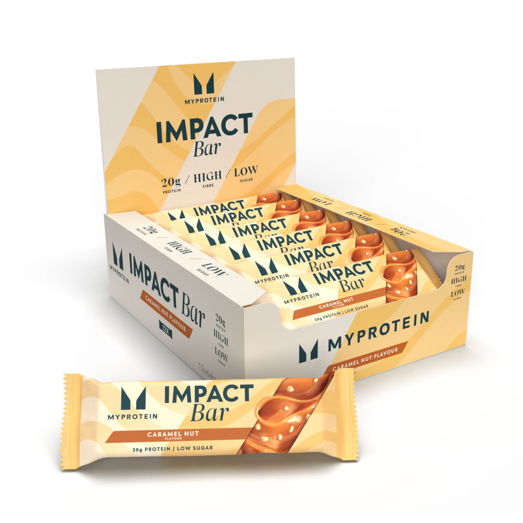 Impact Bar, 12x64 г, Карамельний горіх