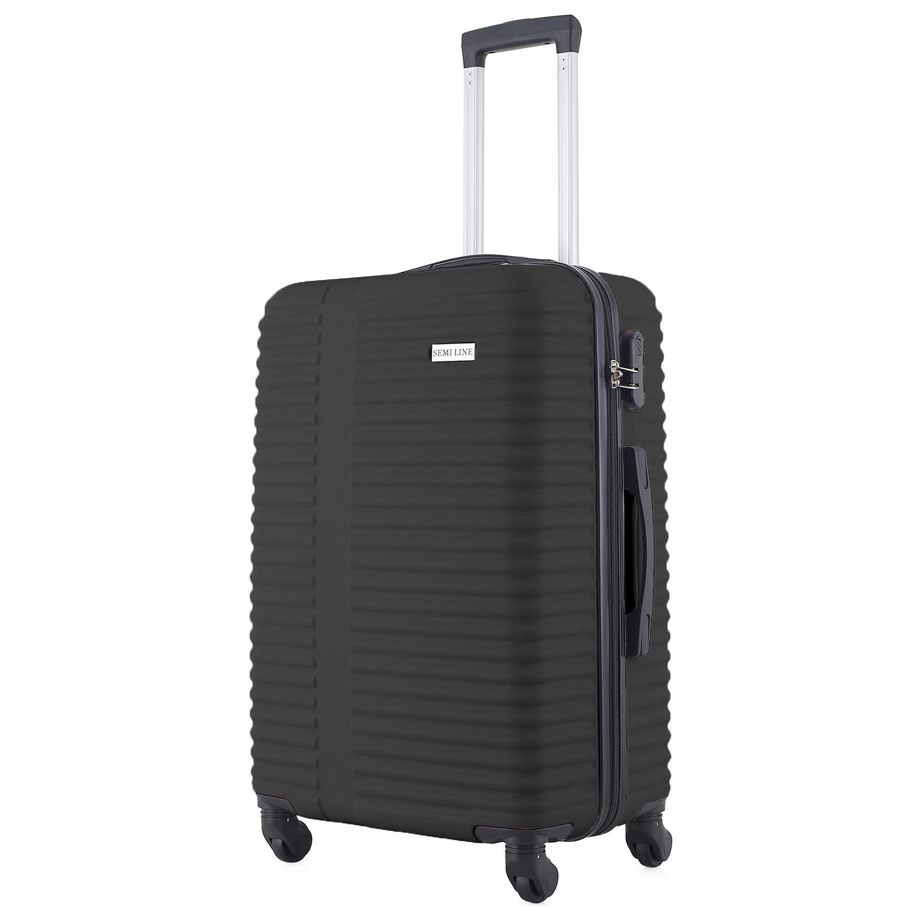 Валіза Semi Line 24" (M) Black (T5647-3)